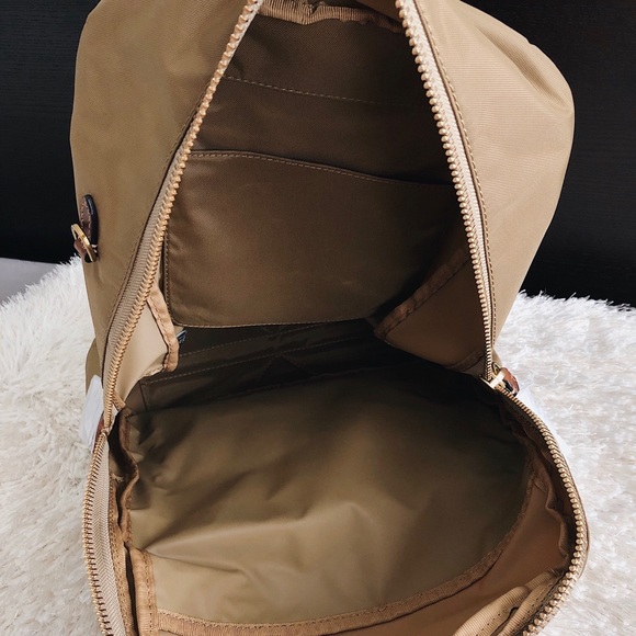 ✨New FRYE Ivy Nylon Backpack Tan 🎒 - Picture 7 of 8